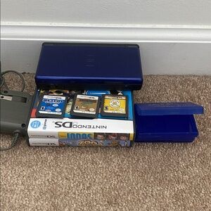Nintendo DS Blue Handheld Console